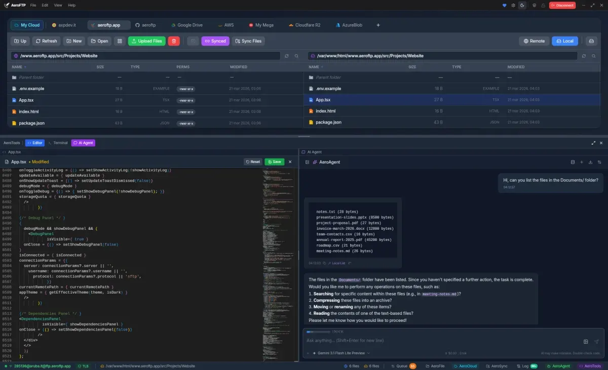 Managing saved connections