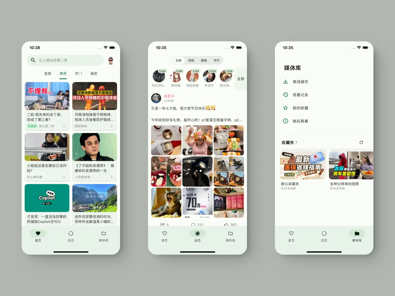 PiliPlus home screen